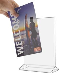 Giá Trưng Bày Bảng Hiệu Lều Bằng <span class=keywords><strong>Acrylic</strong></span> 8.5X11 Inch Giá Đỡ Khung Mặt Bàn - Product Image 4