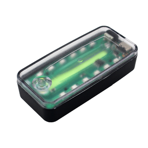 Lampe de signalisation LED rechargeable à clipser, corps en plastique, non étanche, pour le guidage routier et la sécurité cycliste nocturne - Product Image 1