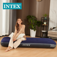 INTEX 64756 Dura-Beam Standard Downy Luftmatratze 10 Zoll Einzelbett - 99cmX191cmX25cm