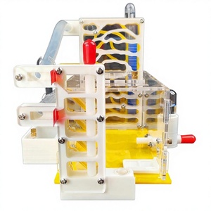Kangdarpet Casa per Animali in Acrilico, Castello 3D Trasparente, Nido per Educazione Scientifica, Adatto per Insetti e Formiche - Product Image 2
