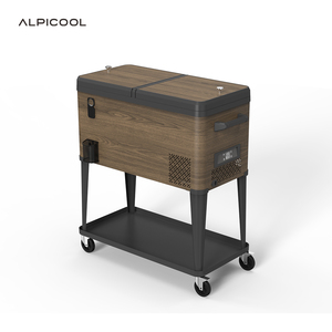 Glacière portable à compresseur avec pieds amovibles, grande capacité, pour voiture, avec plateau inférieur et côtés amovibles - Product Image 5