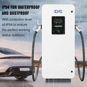 Station de recharge rapide pour véhicules électriques EVC D6 BYD CCS1, nouvelle, 100 kW, montage au sol, Chademo 32A, étanche IP54, écran tactile 7 pouces - Product Image 4