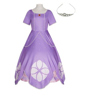 Costume da Principessa <span class=keywords><strong>Sofia</strong></span> e Principessa Amber per <span class=keywords><strong>Donna</strong></span>, per Feste di Halloween, Cosplay DISP-005 - Product Image 1