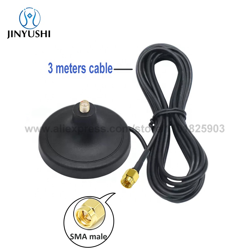 Antenne GNSS Active Double Fréquence L1+L5 - Connecteur SMA-J - Pour Raspberry Pi, GPS