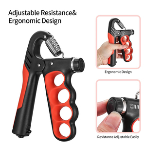 Entrenador de Fuerza de Agarre, Fortalecedor de Antebrazos, Resistencia Ajustable de 11-220 Libras, Mango Antideslizante, Portátil, Ligero y Ergonómico - Product Image 3