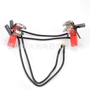 Conjunto de Soporte de Escobillas de Carbón para Generador, 3KW 5KW 10KW 15KW 20KW, Material de Acero, para Piezas de Generadores de Gasolina - Product Image 1