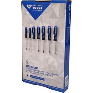 HERRAMIENTAS BRILLANTES-BT034007 TORX®Juego de destornilladores (7 Uds.) -EAN 4042146777817 JUEGO DE DESTORNILLADORES - Product Image 5