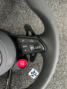 Volant de direction complet en fibre de carbone pour Volkswagen <span class=keywords><strong>Golf</strong></span> <span class=keywords><strong>7</strong></span>.5 MK7 VW Polo GTI GTE Scirocco R Passat CC R-<span class=keywords><strong>Line</strong></span> Jetta - Product Image 4