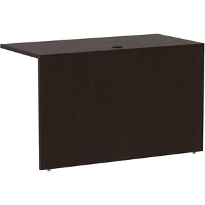 Serie Alera Valencia 47.25 pulgadas X 23.63 Pulgadas X 29.5 Pulgadas Escritorio Reversible Return/Bridge Shell Espresso para Oficina - Product Image 4