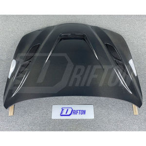 Capó de motor de fibra de carbono estilo GTAM para Alfa Rome Quadrifoglio Giulia 2016-2023 - Product Image 5