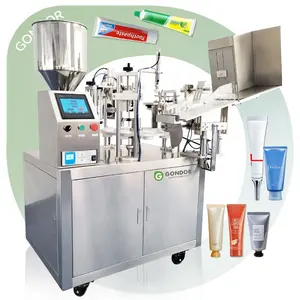 Seale Italie Verf Tandpasta Buis Cosmetische Tandpasta Hand Aluminium Crème Zalf Vul Vouw Zegel Machine