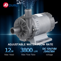 JDpump WP-DC60D pompa air tenaga surya, pompa bawah air Mini DC 24V pompa diafragma tinggi 36V penguat Motor untuk air mancur musik