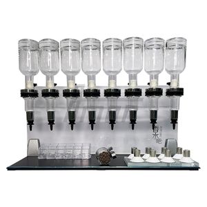 Dispensador de Perfume Cosmético de Plástico/Vidrio de Una Sola Fila y 8 Cabezas de 200 ml con 1 Año de Garantía - Product Image 1