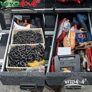 Système de tiroirs VRD4X4 pour Ford Ranger, pour véhicules pick-up, verrouillable avec clé, tiroirs universels avec ailes spécifiques - Product Image 4