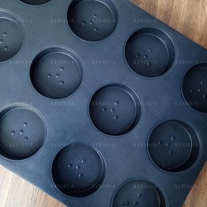 Tùy Chỉnh <span class=keywords><strong>Mini</strong></span> Mùa Xuân Hình Thức Cupcake Chảo Bánh Mì Bánh Khuôn Nhôm Burger <span class=keywords><strong>Muffin</strong></span> Khuôn - Product Image 5