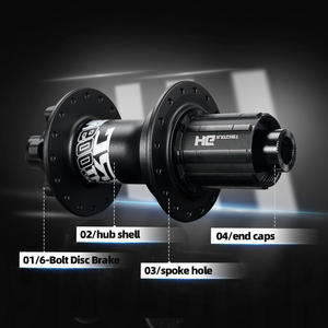 <span class=keywords><strong>Moyeu</strong></span> VTT ARC <span class=keywords><strong>DT</strong></span> 80T à cliquet 32H 100/135mm MT-009F/R PRO à dégagement rapide, roulement S&S, disque 6 boulons HG 11S, directement de l'usine - Product Image 3