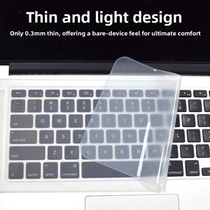 Couverture de clavier en silicone pour ordinateur portable 14/15,6 pouces, dessin animé, anti-poussière, imperméable, protection universelle - Product Image 2