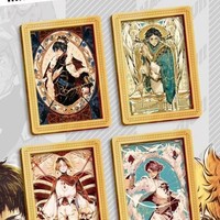 Huanhai Boîte Mystère Surprise Anime Thème Sportif, Kit de Collection pour Cadeau Surprise de Festival et Collection pour Fans
