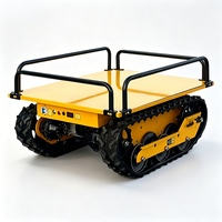 1,5 Tonnen Ferngesteuerter Elektrischer Raupentransporter - 1500kg Kapazität Motorisierter Kettenfahrzeug Mini-Dumper für Landwirtschaft & Industrie