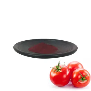 Lebensmittel qualität Farb geschmack Wasser löslicher sprüh getrockneter Tomaten extrakt 96% Lycopin pulver
