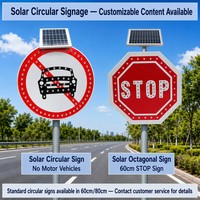 Écran d'affichage de vitesse radar solaire en stock direct usine avec lumière d'avertissement LED pour la mesure de la vitesse du trafic