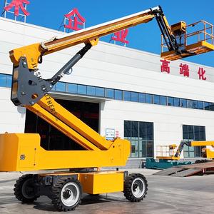 รถกระเช้าไฟฟ้าแบบขับเคลื่อนด้วยตัวเองประสิทธิภาพสูง แบบแขนยืดหดได้ แบบตะกร้าแบบยืดหดได้ - Product Image 1