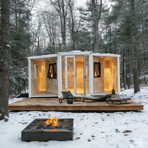 PNS Verplaatsbare 20ft 40ft Uitbreidbare Australische Standaard Container Prefab Appartement Huis Modern Kantoorgebouw Woonkamer - Product Image 1