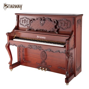 Starway European Style Classic Baking Varnish Carving Mechanical Acoustic Real Upright <b>Piano</b> <b>88</b> <b>Keys</b> for Professional Up-133a - Product Image 1