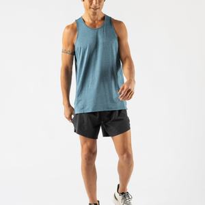 Haut de sport grande taille ajusté pour musculation, compression, débardeur et t-shirts de gym - Product Image 2