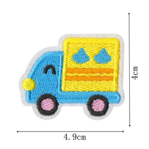 Sắt trên máy tính thêu màu loạt bí ngô thêu Kinh Dị Halloween ma vá cho trang trí may mặc - Product Image 3