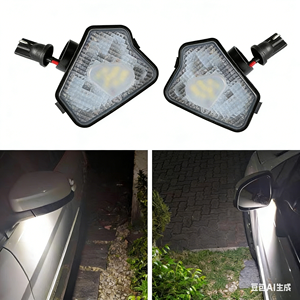 Projecteur de lumière de bienvenue pour portière de voiture LED, lumière fantôme pour Mercedes Benz CLS CLA GLK GLA W219 W117 W209 W156 - Product Image 3