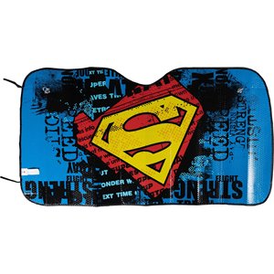 Parasole per auto Superman 130x70 cm supereroe DC Comics in movimento - Product Image 2