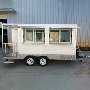Camions de restauration rapide personnalisés de petite taille, conformes aux normes américaines, remorques alimentaires mobiles de rue - Product Image 3