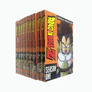 Dragon Ball Z saison 1-9 la série complète 54 disques usine vente en gros DVD films TV série Cartoon région 1/région 2 livraison gratuite