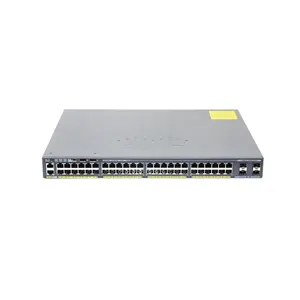 Original 2960 Series 48 Ports 2960x-48fps-l Switch Gigabit Ethernet Switch WS-C2960X-48FPS-L