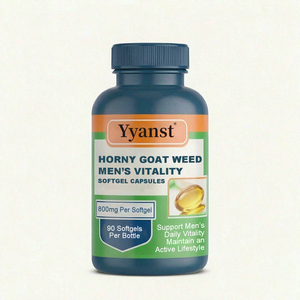 Cápsulas de Gel Suave Daily Vitality, Extracto de Hierba de Cabra en Celo, Suplemento Herbal, Apoyo Energético, Ayuda a Mantener un Estilo de Vida Activo para Hombres - Product Image 1