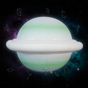 <span class=keywords><strong>Ballon</strong></span> gonflable personnalisé Saturne OVNI avec lumières LED pour la <span class=keywords><strong>d</strong></span>écoration de mariage, de bar et la <span class=keywords><strong>d</strong></span>écoration de fête sur le thème des neuf planètes - Product Image 1