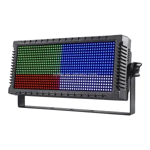 RTS 960 pcs 5050 RGB 3in1 led strobe light 80 segments of horse racing dyeing flashing pixel effect stage light