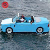Bateau à moteur à essence pour enfants, équipement d'attraction de parc aquatique, manège aquatique, bateau à moteur rapide pour parc d'attractions aquatiques