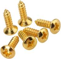 Vis en laiton Micro Helix M6 50L R Pick Guard Scratch Plate Montage Horloger Pz2 Vis non standard en cuivre de luxe