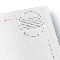 Carnet de défis et d'aventures à gratter pour rendez-vous galants, personnalisable en gros, avec impression de planificateur