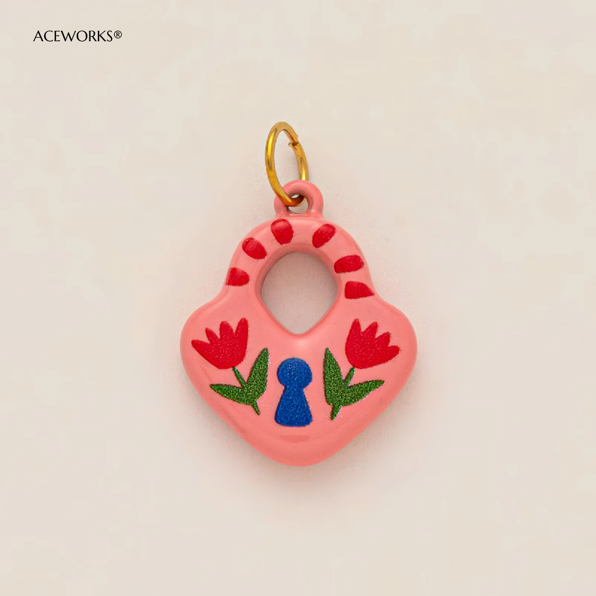 Cadenas floral rose