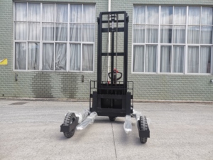 Weliftrich-Apilador todoterreno para todo terreno, 1000kg, 1500kg, apilador eléctrico de 3m de altura de elevación, todo en bruto - Product Image 5