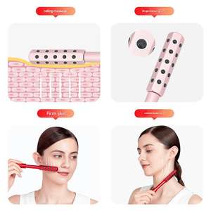 เครื่องนวดหน้าแบบลูกกลิ้งอเนกประสงค์ ยกกระชับผิวหน้า ไม้กายสิทธิ์ดูแลผิวหน้า สำหรับกระชับผิวหน้า ฟื้นฟูผิว หลายฟังก์ชั่น - Product Image 4