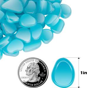 Pierres phosphorescentes pierres de <span class=keywords><strong>jardin</strong></span> <span class=keywords><strong>cailloux</strong></span> roches décor intérieur extérieur pierre lumineuse pour allées allée cour herbe aquarium - Product Image 6