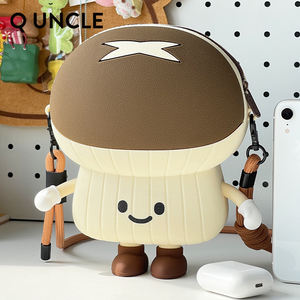 Borsa a Tracolla Q UNCLE Design 3D a Forma di Fungo in Silicone Morbido, Borsa Portaoggetti per Telefono e Trucchi per Donne e Ragazze - Product Image 6