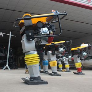 เครื่องตบดินแบบสั่นสะเทือน น้ำหนัก 80 กก. สำหรับงานก่อสร้างถนน - Product Image 4