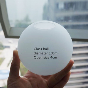 10Cm Frosted Opal Quả Cầu Thủy Tinh Trắng/Bóng Đèn Thủy Tinh Bóng Râm - Product Image 2