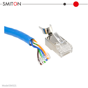 Cable de Red Ethernet FTP 8Pin 8P8C Modular <span class=keywords><strong>Cat</strong></span> <span class=keywords><strong>7</strong></span> <span class=keywords><strong>RJ</strong></span> <span class=keywords><strong>45</strong></span> Conector - Product Image 5