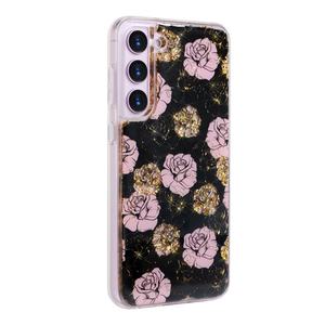 Coque de téléphone transparente imprimée avec paillettes pour Samsung S22u S24 Plus, design luxueux pour Galaxy S23 Ultra - Product Image 2
